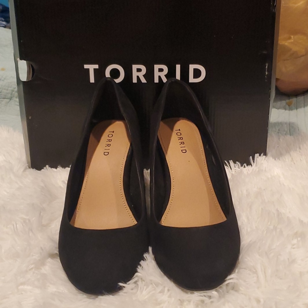 Torrid Sorter Heel Black size 8